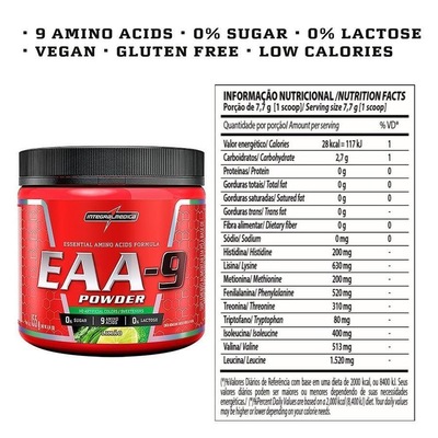 EAA 9 Integralmédica - Limão - 155g - Foto 2