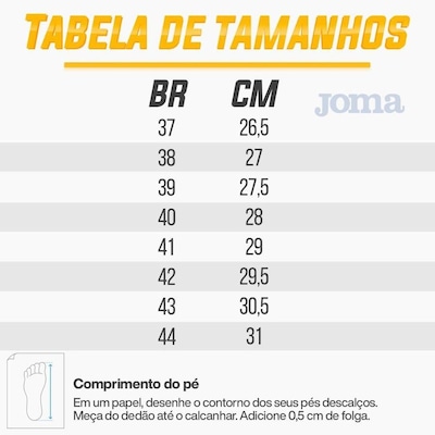 Chuteira Futsal Joma Maxima - Adulto - Foto 4