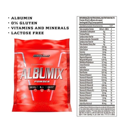 Albumina Integralmédica Albumix Powder - 500g - Foto 2