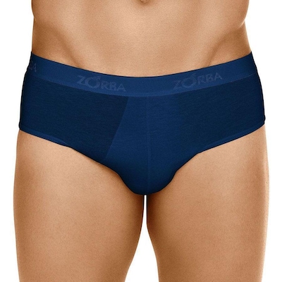 Kit Cuecas Slip Zorba Modal 688 - 3 Unidades - Masculina - Foto 3