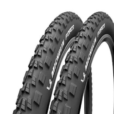 Kit de 1 Par de Pneus Michelin Force Aro 29 29x2.25 + 2 Câmaras Bico Grosso + 2 Fitas Anti Furo - Foto 3