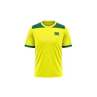 Camisa Brasil Torcida Copa Braziline - Infantil - Foto 1
