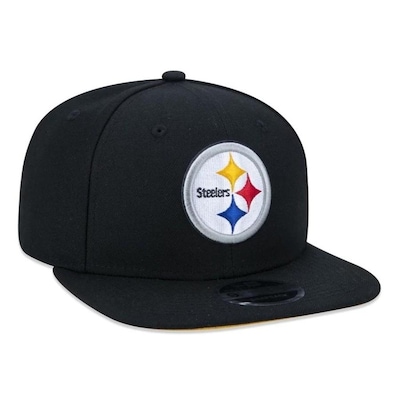 Boné Aba Reta New Era Pittsburgh Steelers 950 Team - Snapback - Adulto - Foto 4
