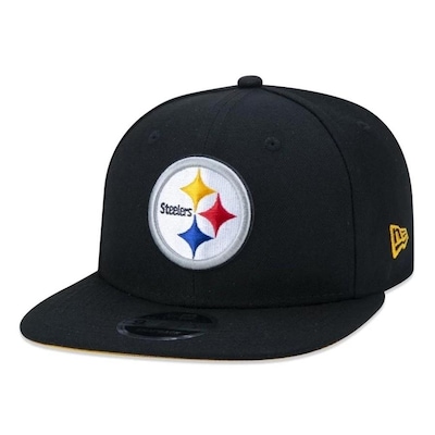 Boné Aba Reta New Era Pittsburgh Steelers 950 Team - Snapback - Adulto - Foto 1