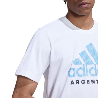 Camisa Argentina adidas Dna - Masculina - Foto 5