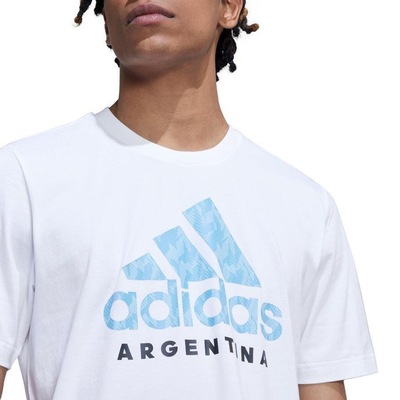 Camisa Argentina adidas Dna - Masculina - Foto 6