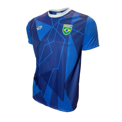 Camisa do Brasil Lotto - Masculina - Foto 1