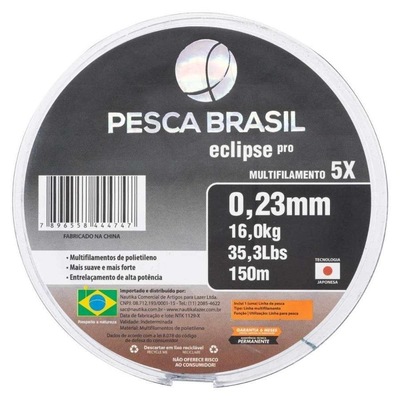 Linha de Pesca Pesca Brasil Multifilamento Eclipse Pro 0,23mm 35,3Lbs - 150m - Foto 2