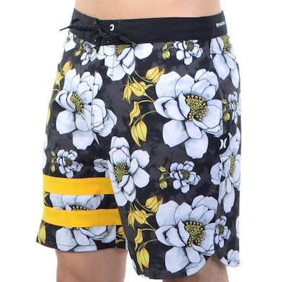 Bermuda Hurley Phantom Flower Tropical - Masculina - Foto 2