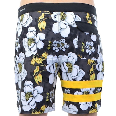 Bermuda Hurley Phantom Flower Tropical - Masculina - Foto 3
