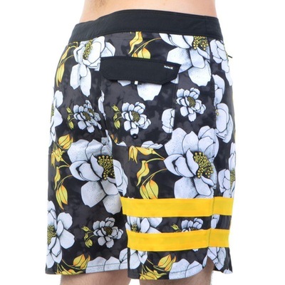 Bermuda Hurley Phantom Flower Tropical - Masculina - Foto 4