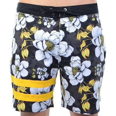 Bermuda Hurley Phantom Flower Tropical - Masculina - Foto 1