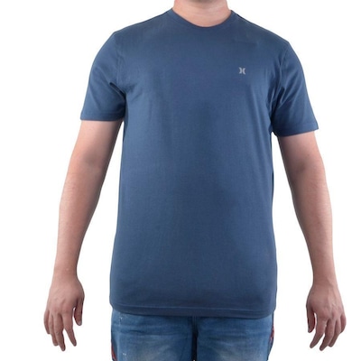 Camiseta Masculina Hurley Manga Curta Silk Mini Icon - Foto 1