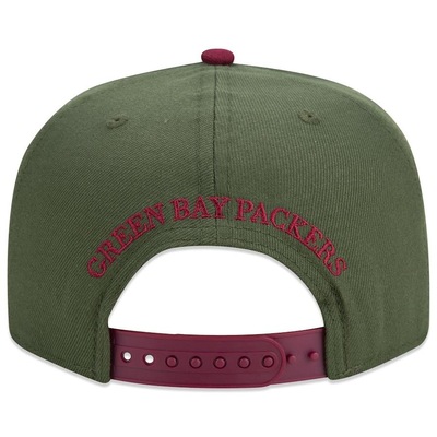 Boné Aba Reta New Era 9Fifty Original Fit A-Frame Nfl Green Bay Packers Classic - Snapback - Adulto - Foto 4