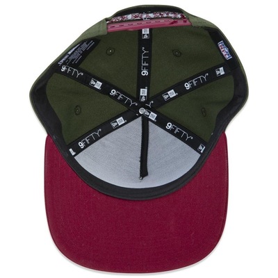 Boné Aba Reta New Era 9Fifty Original Fit A-Frame Nfl Green Bay Packers Classic - Snapback - Adulto - Foto 5
