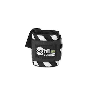 Luvas Palmar Hand Grip Skyhill Competition + Munhequeira Elástica Defend - Adulto - Foto 2