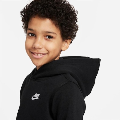 Blusão com Capuz Nike Sportswear Club - Infantil - Foto 2