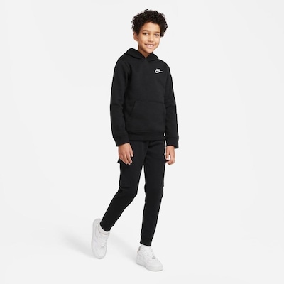 Blusão com Capuz Nike Sportswear Club - Infantil - Foto 3