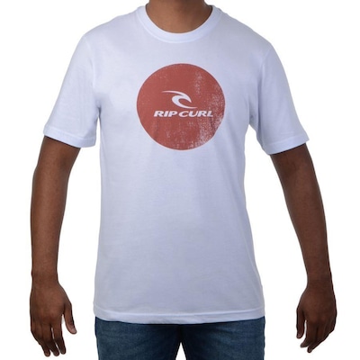 Camiseta Rip Curl Round Icon - Masculina - Foto 1
