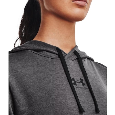 Blusão de Moletom com Capuz Under Armour Rival Terry Hoodie - Feminino - Foto 3