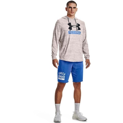 Blusão de Moletom com Capuz Under Armour Rival Terry Logo - Masculino - Foto 3