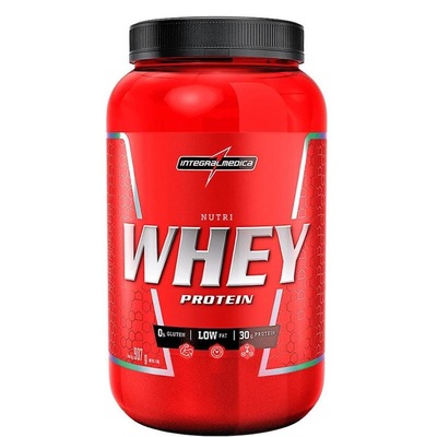 Kit Nutri Whey integralmédica - 907g - 2 Unds + Coqueteleira - 600ml - Foto 2