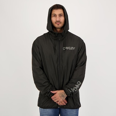 Jaqueta com Capuz Oakley Mark II Windbreaker - Masculina - Foto 5