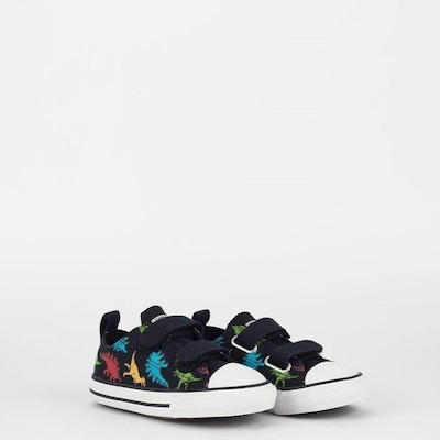 Tênis Converse Chuck Taylor All Star Kids 2V Ox Dinoverse - Infantil - Foto 3