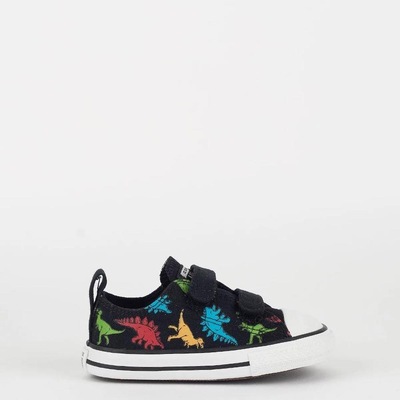 Tênis Converse Chuck Taylor All Star Kids 2V Ox Dinoverse - Infantil - Foto 1