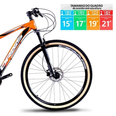 Bicicleta Aro 29 - Drais Revolution - Freio a Disco - Câmbio Shimano Deore - 12V - Foto 5