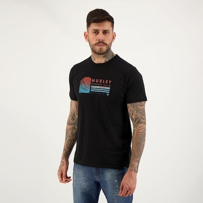 Camiseta Hurley Spectro - Masculina - Foto 2
