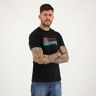 Camiseta Hurley Spectro - Masculina - Foto 5