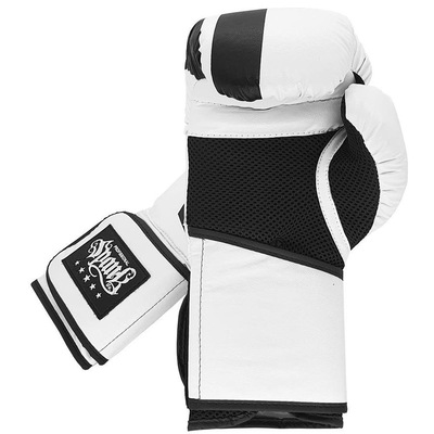 Luva de Boxe e Muay Thai Spank - Branca - Foto 6