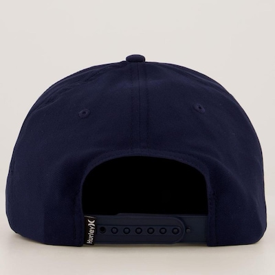 Boné Aba Curva Hurley Icon Classic - Snapback - Adulto - Foto 3