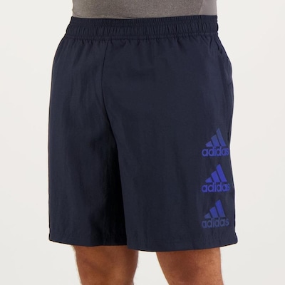 Bermuda adidas D2M Logo - Masculina - Foto 3