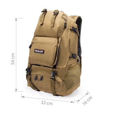 Mochila Cargueira 28 Litros Polo One Impermeável Trilha - Foto 2