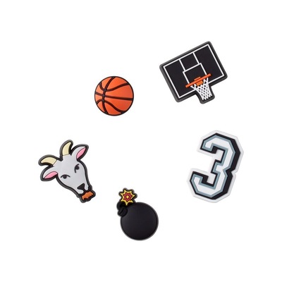 Jibbitz Crocs Basketball Star - 5 Unidades - Foto 1