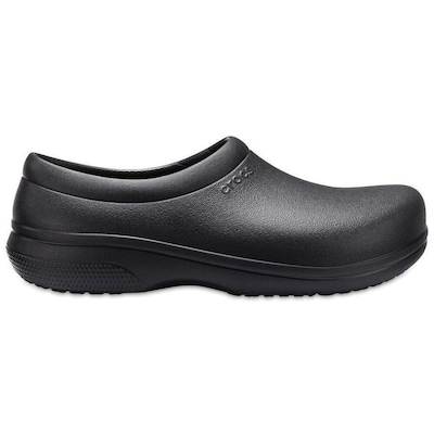 Sandália Crocs On The Clock Work Clog - Unissex - Foto 1