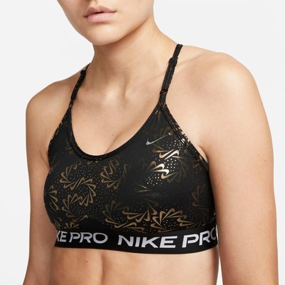 Top Fitenss com Bojo Nike Dri-FIT Indy Sparkle - Adulto - Foto 4