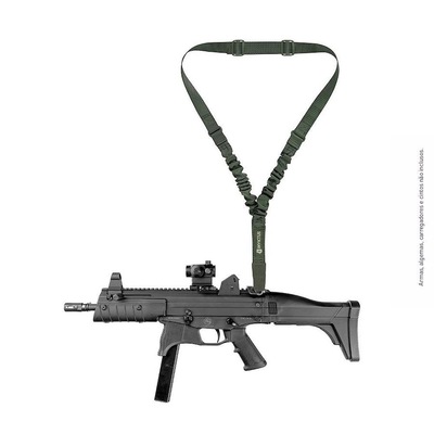 Bandoleira Tática Invictus Airsoft Strap 1 Ponta Reforçada - Foto 2