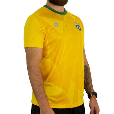 Camisa do Brasil Lotto Licenciada Original Esportiva Premium - Foto 2
