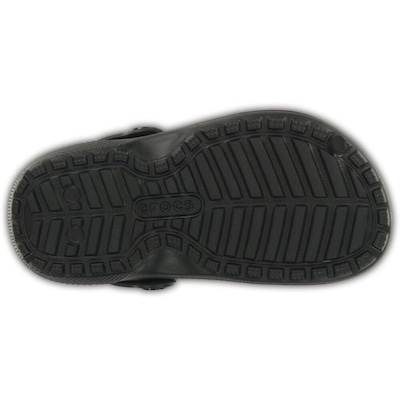 Sandália Crocs Classic Lined Clog - Infantil - Foto 4