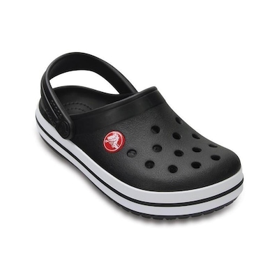 Sandália Crocs Crocband Clog Black - Infantil - Foto 2