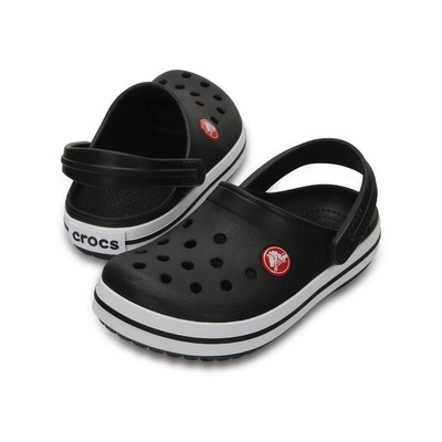 Sandália Crocs Crocband Clog Black - Infantil - Foto 3