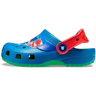 Sandália Crocs Classic Funlab I Am Pj Masks Clog Grass - Infantil - Foto 3