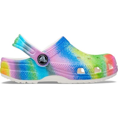 Sandália Crocs Classic Spray Dye Clog Kidst - Infantil - Foto 1