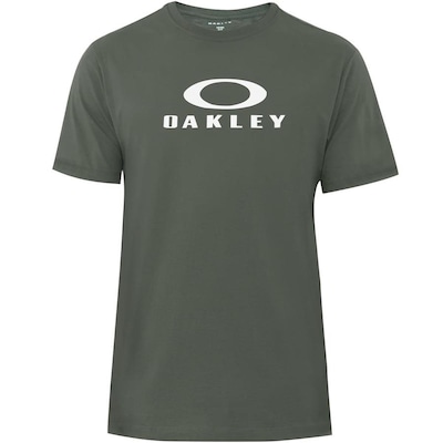 Camiseta Oakley O-Bark Tee SS Forged Iron - Masculina - Foto 1