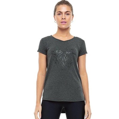 Camiseta Run More Flower - Feminina - Foto 1