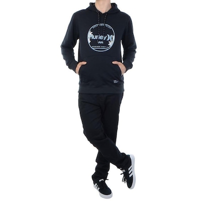 Blusão de Moletom com Capuz Hurley Comfy - Masculino - Foto 5