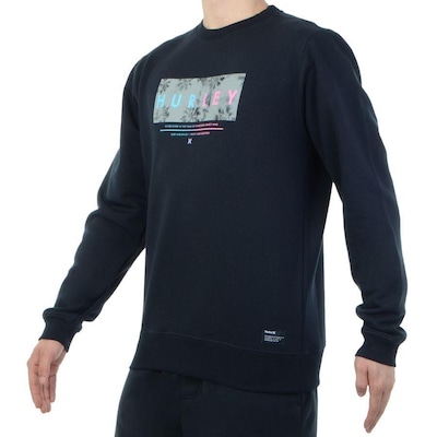 Blusão de Moletom Hurley Inside - Masculino - Foto 2
